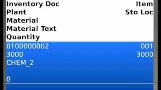 SAP Mobile Application - Display Physical Inventory Document