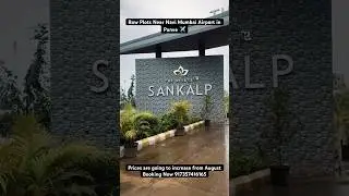 Row Plots Near Navi Mumbai Airport in Panve #newmumbai #realestate #dreamplot #home #investmentidea