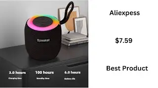Outdoor portable wireless Bluetooth speaker,#aliexpress #aliexpresssmartgadgets #aliexpressgadgets
