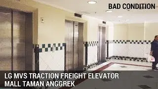 LG MVS Traction Freight Elevators (Lifts) Mall Taman Anggrek Tomang Jakarta Indonesia