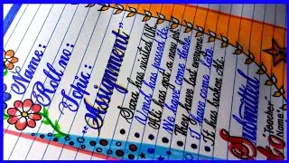 How to write assignment for University | Assignment Presentation | Assignment Writing Tips