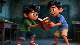 लालच का अंत|ईमानदारी की जीत | जादुई किताब की कहानी|Viral Cartoon Kahani|लालच ने उजाड़ दिया पूरा गाँव