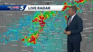 UPDATE: Storms moving through OKC metro (4:35 p.m. Aug. 11, 2025)
