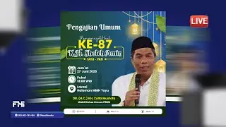 🔴[LIVE] PENGAJIAN UMUM | HAUL KE-87 ALMAGHFURLAH KH. SHOLEH AMIN TAYU PATI | KH. ZULFA MUSTOFA