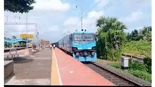 🇮🇳🚅Train railway station Bharat lndia Express WAP9 🔥🥵 80 /kma WAP9 #train #railway ##lndia #viral ..