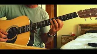 LA LA LA (Naughty Boy ft. Sam Smith)  Guitar Jam in Bali | NUX + Martin D-16 | Caleb Coffey #guitar