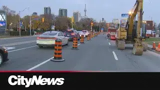 Lake shore Boulevard reduce to one lane for two-week construction