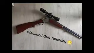 Weekend Gun Tinkering, Blaser Over Under Rifle Shotgun (16/70, 5,6x50 R Mag)