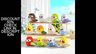Kawaii Cute Bird Small Building Blocks Set Creative Educational Building Toys For Boys Girls Toys Su