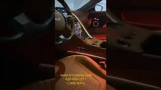 Aston Martin DB11 upgrade retrofit Install ambient light.