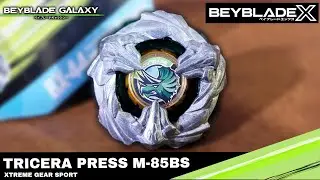An&aacute;lise BX-44 TRICERA PRESS M-85BS [Beyblade X]