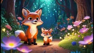 Little Fox Discovered a Glittery Trail | Nursery Rhymes for Kids & Baby Songs