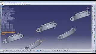 6 Cylinder Engine Assembly Catia V5 part 1