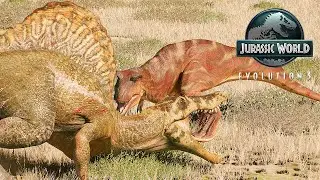 ALBERTOSAURUS VS SPINOSAURUS | Jurassic World Evolution 3