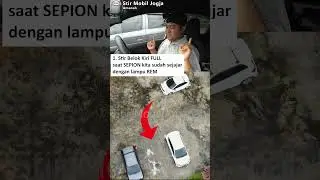 Tutorial parkir mobil maju