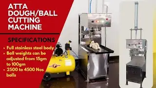 Dough ball cutting machine | Automatic