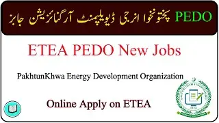 PEDO PakhtunKhwa Energy Development Organization New Jobs ETEA