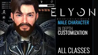 Elyon CBT2 - Male Character Customization - In Depth | All Classes
