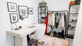 HOME OFFICE MAKEOVER | BEFORE AND AFTER