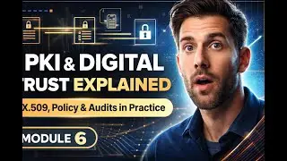 PKI & Digital Trust Explained: X.509, Policy & Audits in Practice | Module 6.3