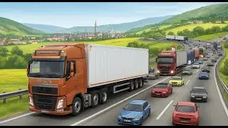 Realistic Trucking Challenges: Extreme Weather ETS2
