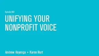 Unifying Your Nonprofit Voice