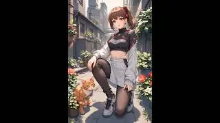 Alice -chan💖 Alice had a cat, his fur was fiery red💖 AI&Me