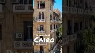 The streets of Cairo is music to my ears 😂 #walkingtour #streetlife #citywalk #egypt #cairo