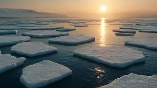 Arctic Relaxing Music | Peaceful Winter Ambience for Deep Sleep