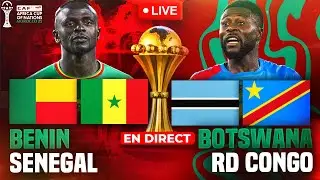 🔴🇧🇯🇸🇳 BENIN - SENEGAL + 🇧🇼🇨🇩 BOTSWANA - RD CONGO LIVE / 🏆DUPLEX CAN 2025 QUALIF POUR LES 8EMES!
