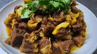 Recipe and how to make beef stew for Tet!