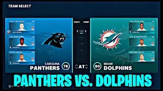 Panthers vs. Dolphins | Madden 21 Gameplay | Full Game Highlights