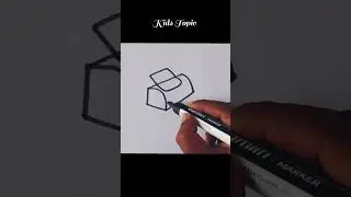 Printer 🖨️ drawing easy step by step #drawing