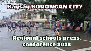 Borongan City host Regional schools press conference 2025