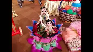 Baby Showers Seemantham Valaikappu Seer Varisai Thattu Plates Decoration by RB3 Creation 7401241066