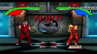 MK Vs KOF:Ken (MK Side) Vs Ken (SNK Side)