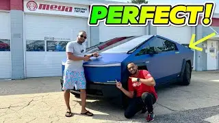 Ого! Новая обтяжка моего Cybertruck просто потрясающая! 🤯