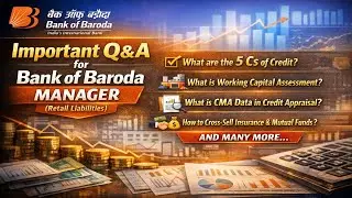 Bank of Baroda Manager Sales Interview | Retail Liabilities Important Q&A | BOB LBO 2026 #interview