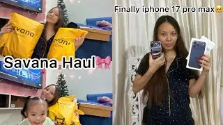 SAVANA HAUL🎀Christmas Gift🎁 Preparing For Christmas 2025🎀