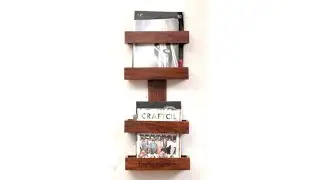How to Upcycle Unwanted Wooden Magazine Rack/ Holder ♻️