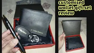 Review: I ordered a customised wallet and key chain set from daraz.