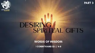 Spiritual Gifts- Word of Wisdom | Pst Arthur Short | 21/01/2026| 7:30 PM