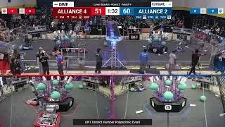 Playoff Match 9 (R3) - 2025 ONT District Humber Polytechnic Event - Full Field View