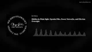 Hidden in Plain Sight: Epstein Files, Power Networks, and Election Oversight