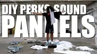 Изготовление звуковых панелей из DIY Perks