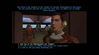 Star Wars Kotor: Rakatan Knowledge and Lore from The Elders