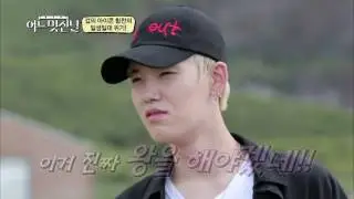 (B.A.P one fine day EP.04) HIMCHAN in DANGER!!!!