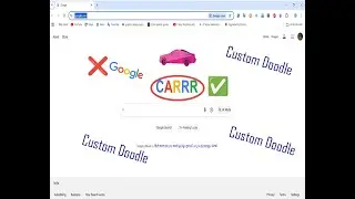 How to customize Google search logo with your title or name? | Watch video!