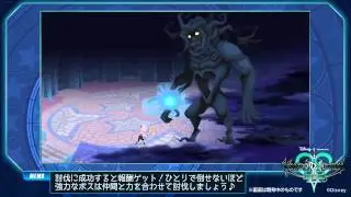 Kingdom Hearts Unchained X - Gameplay Raid Boss Battle