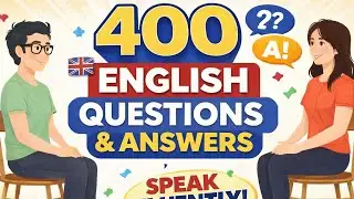 ✅400 Questions And Answers In English | Learn English || Daily Use Spoken English practice.